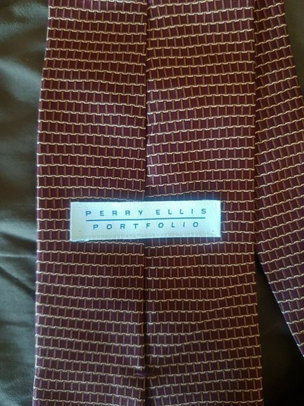 Perry Ellis Portfolio Neck Tie Mens - Picture 6 of 12